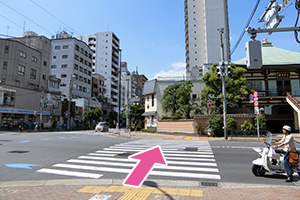 都営新宿線「西大島駅」からの道順３