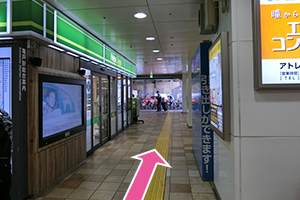 総武線「亀戸駅」からの道順２