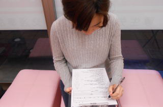 手順2.問診票の記入